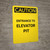 Caution: Equipment Operated by Remote Control - Portrait Wall Sign