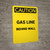 Caution: Go Slow Sound Horn Spanish - Portrait Wall Sign
