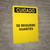 Caution: Go Slow Sound Horn - Portrait Wall Sign