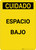 Caution: Low Clearance Spanish - Portrait Wall Sign