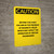 Caution: Magnetic Fields Beyond This Point May Affect Pacemakers - Portrait Wall Sign