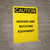 Caution: Moving And Rotating Equipment - Portrait Wall Sign