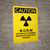 Caution: Naturally Occurring Radioactive Material - Portrait Wall Sign