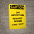 Caution: PPE Ear Protection Required Beyond this Point - Portrait Wall Sign
