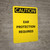 Caution: PPE Ear Protection Required - Portrait Wall Sign