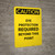 Caution: PPE Eye Protection Required Beyond This Point - Portrait Wall Sign