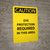 Caution: PPE Eye Protection Required in This Area - Portrait Wall Sign