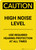 Caution: PPE High Noise Level Use Required Hearing Protection - Portrait Wall Sign