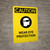 Caution: PPE Wear Eye Protection With Graphic - Portrait Wall Sign