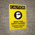 Caution: PPE Wear Safety Glasses Foresight is Better Than No Sight - Portrait Wall Sign