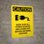 Caution: Power Sources Locked Out Before Entering Machine - Portrait Wall Sign