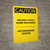 Caution: Prevent Static Spark Discharge Use Grounding Devices - Portrait Wall Sign