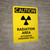 Caution: Radiation Area Authorized Personnel Only - Portrait Wall Sign