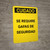 Caution: Safety Glasses Required Spanish - Portrait Wall Sign