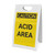 Caution: Acid Area - A-Frame Sign