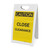 Caution: Close Clearance - A-Frame Sign