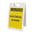 Caution: Electrical Hazard Warning - A-Frame Sign