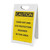 Caution: Hard Hat and Eye Protection Required In Area - A-Frame Sign