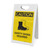 Caution: PPE Safety Shoes Required With Graphic - A-Frame Sign