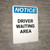 Notice: Drinking Water - Portrait Wall Sign