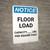 Notice: Flashing Light Indicates Conveyor Down - Portrait Wall Sign