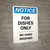 Notice: For Use On All Fires - Portrait Wall Sign