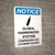 Notice: Fill Silo Through Centerfill Only - Portrait Wall Sign