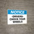 Notice: Hand Wash Only - Portrait Wall Sign