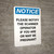 Notice: Industrial Water Do Not Drink - Portrait Wall Sign