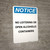 Notice: No Money Kept On Premises - Portrait Wall Sign