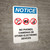 Notice: Do Not Pour Chemicals Down this Sink - Portrait Wall Sign