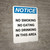 Notice: No Smoking on These Premises - Portrait Wall Sign