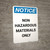 Notice: Non Potable Water - Spanish - Portrait Wall Sign