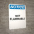 Notice: Not Responsible for Damage or Loss - Portrait Wall Sign