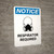 Notice: Respirators - Portrait Wall Sign