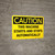 Caution: This Machine Starts and Stops Automatically - Wall Sign