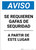 Notice: Safety Glasses Required Underlined Beyond Point Spanish - Portrait Wall Sign