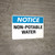 Notice: Safety Glasses Vest And Hard Hat Required - Portrait Wall Sign