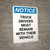 Notice: Truck Drivers Ring Bell And Wait - Portrait Wall Sign