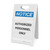 Notice: Authorized Personnel Only - A-Frame Sign