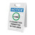 Notice: E Cigarettes Permitted In This Area with Icon - A-Frame Sign