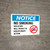 Notice: No Smoking - Disciplinary Action - Wall Sign