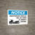 Notice: Unauthorized Vehicles Will Be Towed - Wall Sign