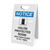 Notice: Halon Protected Room Keep Door Closed with Icon - A-Frame Sign