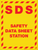 SDS Safety Data Sheet Station - Wall Sign