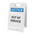 Notice: Out Of Service - A-Frame Sign