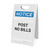 Notice: Post No Bills - A-Frame Sign