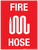 Fire Hose - Wall Sign
