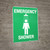 Emergency Shower - Wall Sign