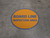 Board Line Inspection Area Floor Sign